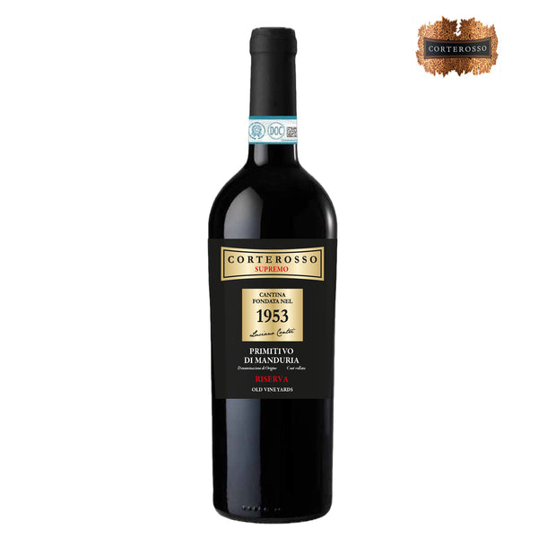 CORTEROSSO SUPREMO | PRIMITIVO DI MANDURIA RISERVA